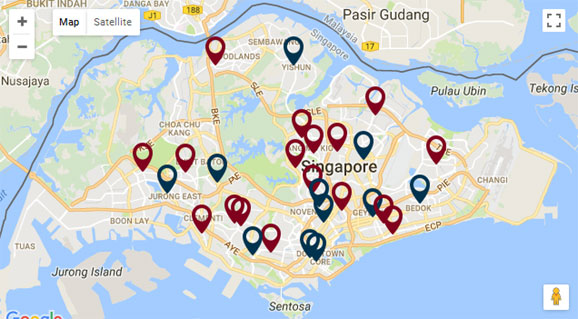 Hong Leong Finance Branches in Singapore