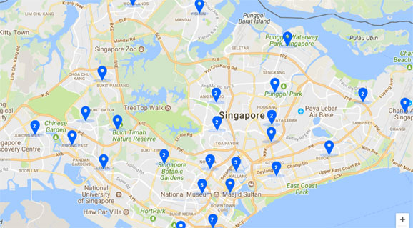 UOB Branches in Singapore